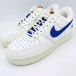 Nike Women's Air Force 1 '07 Sherpa Fleece Sail Size 10.5 New